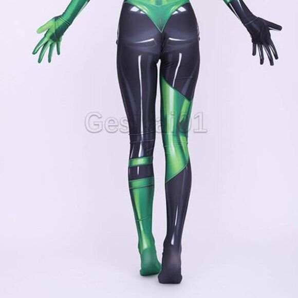 SHEGO Costume - from Kim Possible (Women's Adult Costume) - Picture 8 of 16